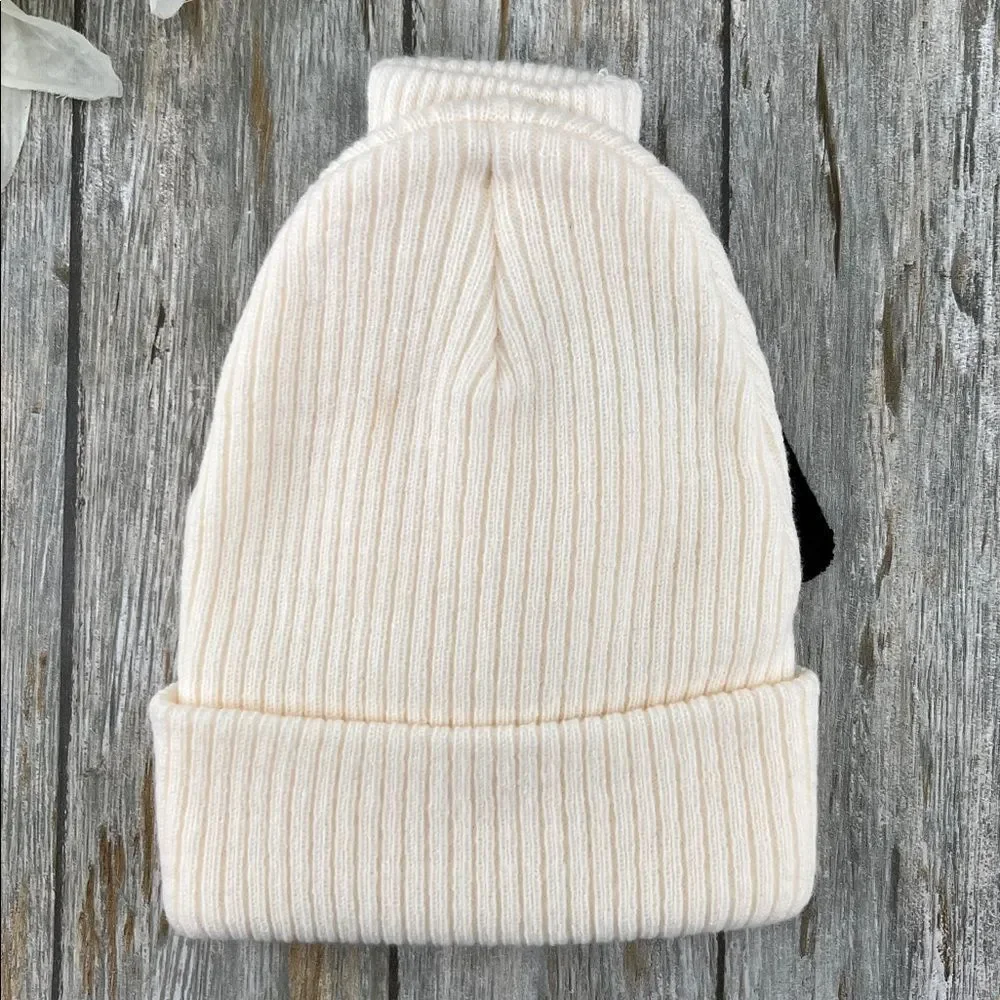 Girls Ribbed Beanie and Gloves 2, 3-Piece Sets Sizes 4-16 Years